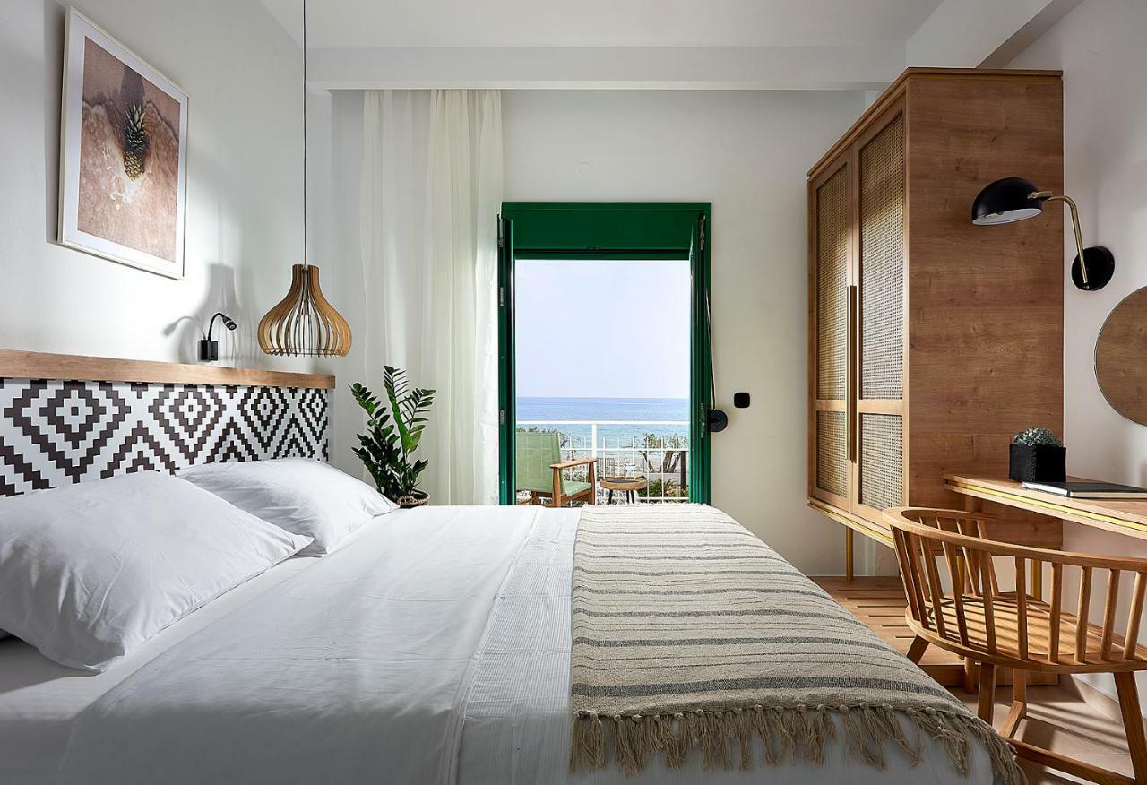 Beachfront Villa On Crete - Kirvas, Member Of Pelagaios Villas Koutsounari Exterior photo