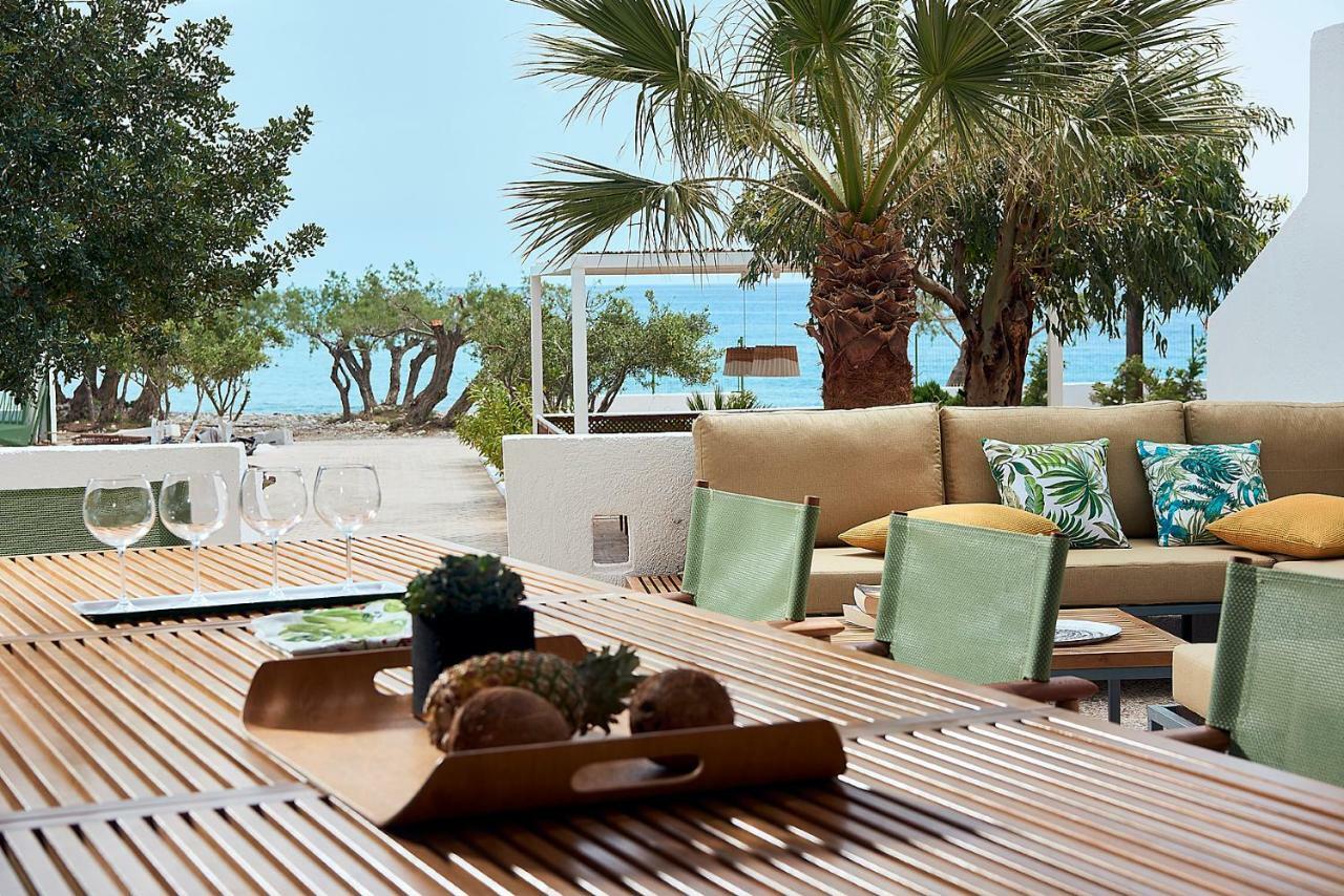Beachfront Villa On Crete - Kirvas, Member Of Pelagaios Villas Koutsounari Exterior photo