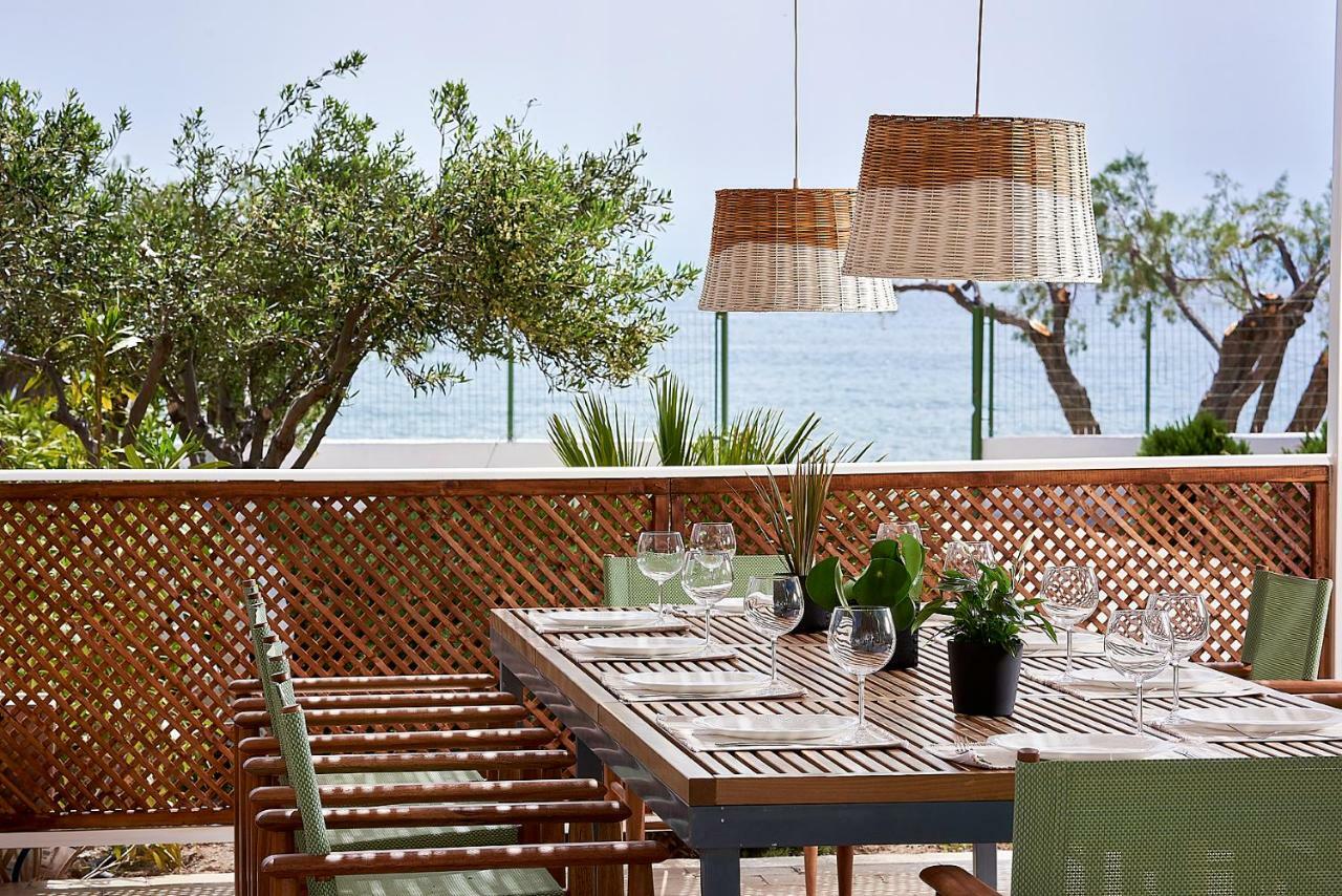 Beachfront Villa On Crete - Kirvas, Member Of Pelagaios Villas Koutsounari Exterior photo