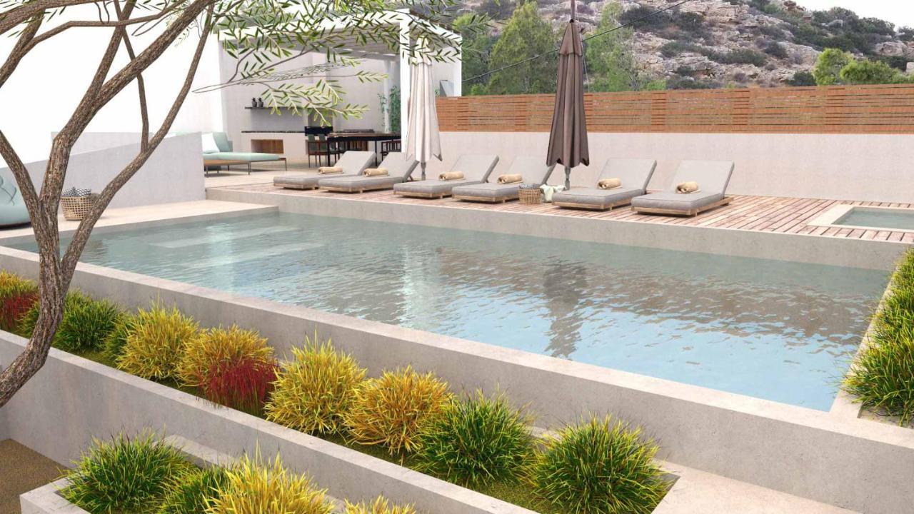 Beachfront Villa On Crete - Kirvas, Member Of Pelagaios Villas Koutsounari Exterior photo